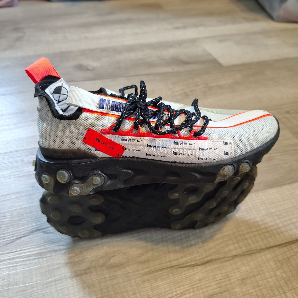 Nike React ISPA Ghost‎ Aqua Total Crimson CT2692-400 Mens 4.5 Womens 6